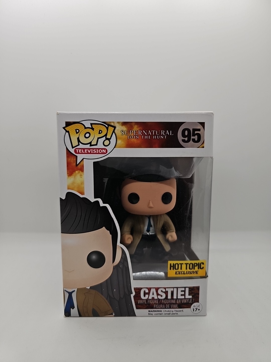 Funko Pop! Vinilo: Sobrenatural - Castiel - Hot Topic (Ht) (Exclusivo) #95