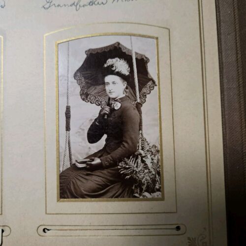 Antique Photo Album 1880s Aristocracy Liverpool UK Black Hole of Calcutta - Picture 11 of 24