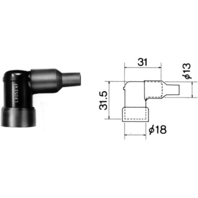 Zündkerzenstecker - LB10EHAK NGK 8719 spark plug cap