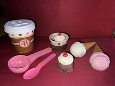 BASKIN ROBBINS 1987 Ice Cream Set Fake Food. Excellent used condition. Complete