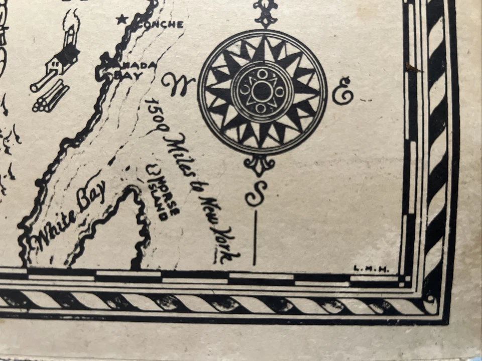 TERRANOVA NOVA ESCOCIA GRANDES LAGOS REGIÓN CANADÁ 14x18 Impresión Mapa Labrador Foto 2 de 4