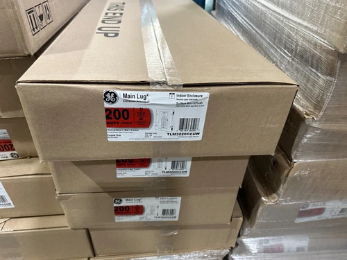 NEW GE 200 AMP MAIN LUG 32 SPACE 240V/120V PANELBOARD PANEL LOAD CENTER