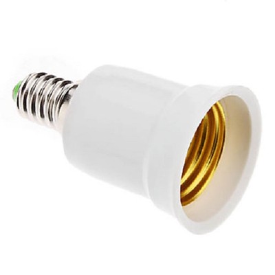 ADATTATORE X LAPADINA RIDUTTORE DA E14 A E27 PORTALAPADA EXTRASTAR