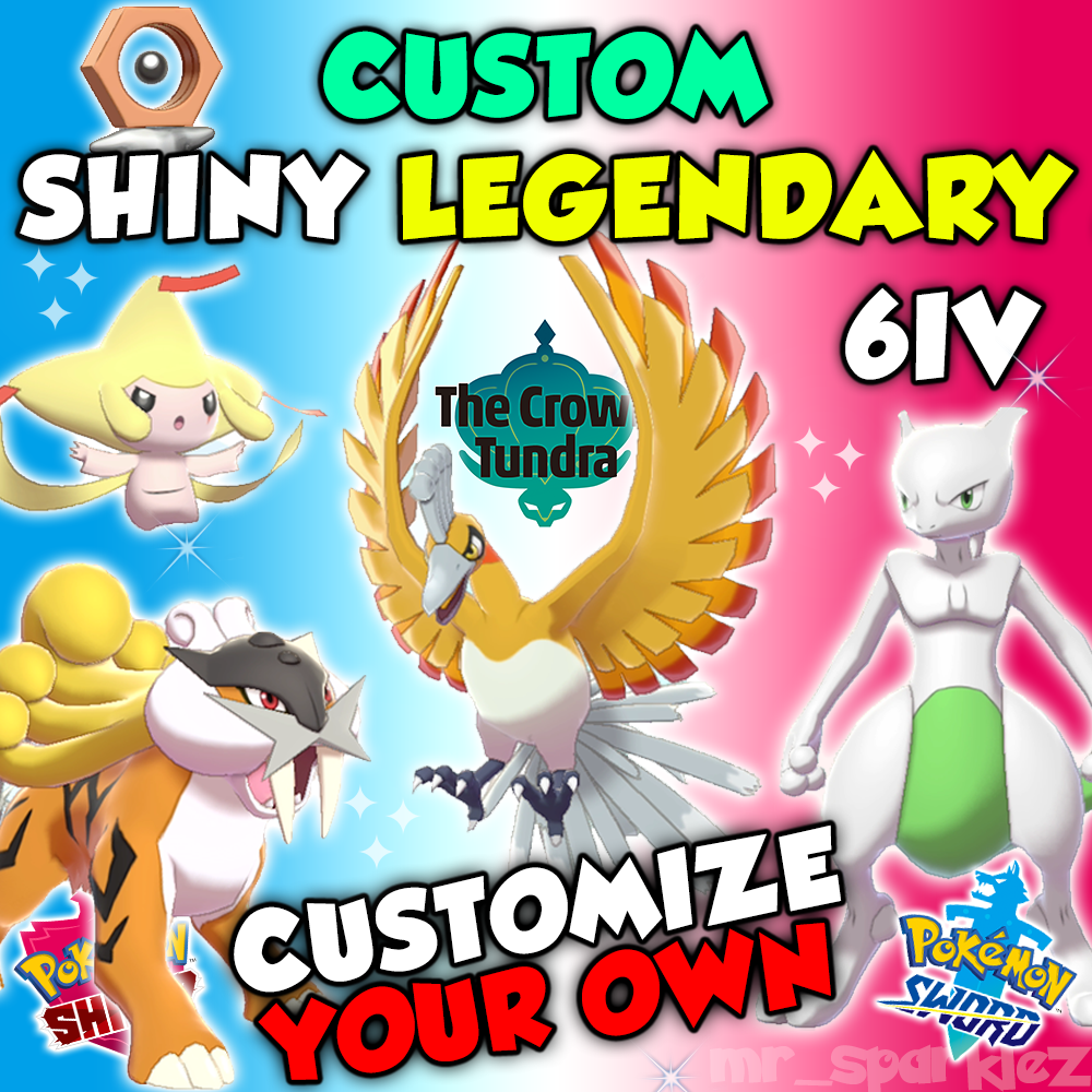 Custom Shiny Legendary Pokemon Crown Tundra Shiny Pokemon Sword Shield Ebay Custom Shiny Legendary Pokemon Crown Tundra Shiny Pokemon Sword Shield Ebay