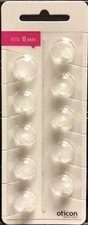 1 Packs Oticon 8mm Rite Open Domes. 10 Domes Total.