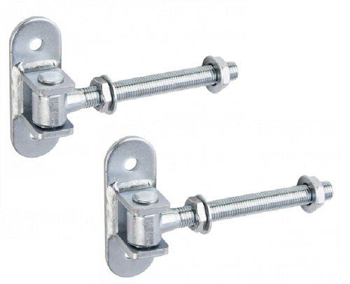 2x Türband verstellbar mit Gewinde M16 Scharniere ZaunTorband