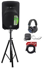 Mackie SRM350V3 SRM350-V3 1000w 10" Powered PA Speaker, w/DSP Headphones Stand
