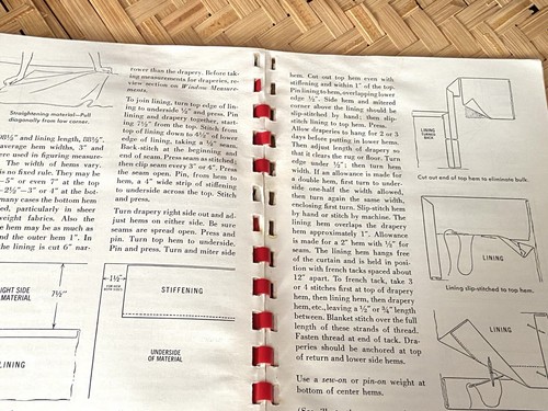 Sänger Nähbibliothek Gardinenherstellung Buch Nr. 102 Vintage 1960 - Bild 7 von 8