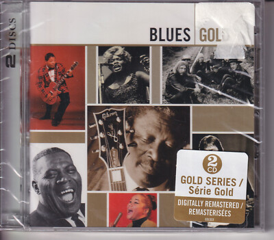 BLUES Gold (CD 2006) NEW SEALED 2-Disc Muddy Waters Bo Diddley BB King Hooker+