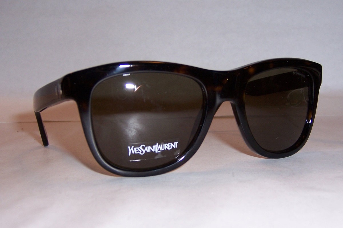 NEW YVES SAINT LAURENT SUNGLASSES YSL 2352/S 086-QT HAVANA/GREEN