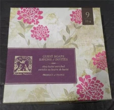 PRE DE PROVENCE Luxury S/9 Assorted GUEST SOAPS 25g Gift Set FRANCE (NIB***L@@K)