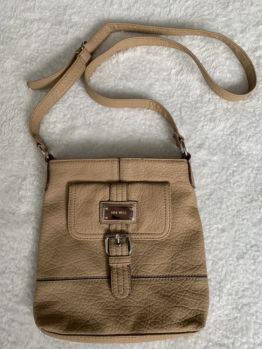 Nine west deals tan purse