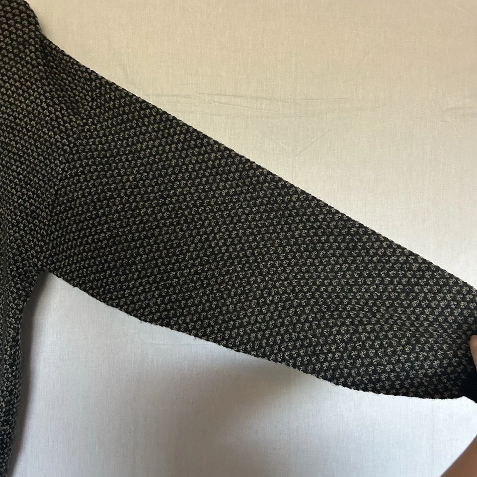 Vintage Cutter and Buck Knit Wool Sweater Oversized knit Academia Golf Preppy - Image 2 of 4