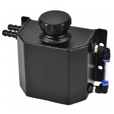 Universal 1L Aluminum Radiator Coolant Overflow Bottle Recovery Water Tank A4