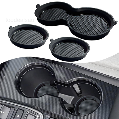 #ad #ad for Honda Civic Accessories 2026 2025 2024 2023 2022 Cup Holder 3PCS Black $19.43
