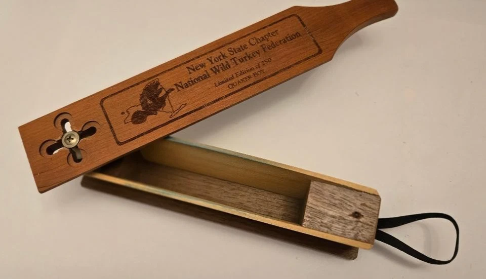 New York State NWTF Chapter 1 of 250 Limited Edition Box Call Dick Kirby Quaker - Image 2 of 4