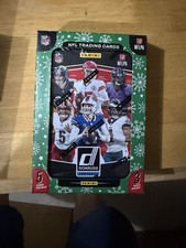 2025 Panini Donruss NFL Football Factory Sealed Holiday Tin Box
