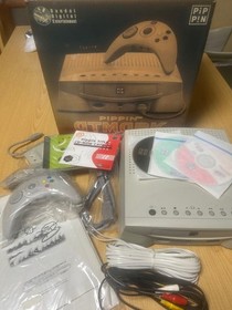 Bandai Apple Pippin Atmark Console Controller Cables Untested A1569