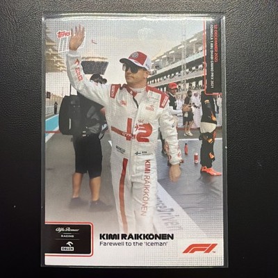 Kimi Räikkönen - 2021 Topps Now F1 Farewell to the Iceman PR:4819