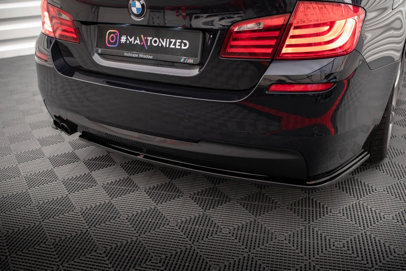 Extension de diffuseur arrière Maxton de qualité supérieure pour BMW F11
