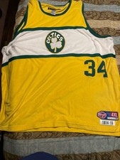 Paul Pierce 34 Boston Celtics hardwood classics dunks 1914-15 Size 4XL Jersey