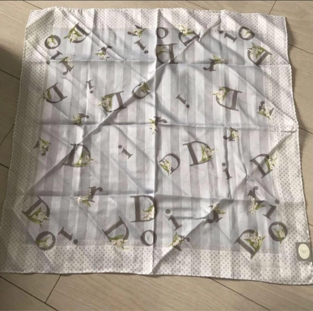 Mouchoir Christian Dior coton 45 cm 17