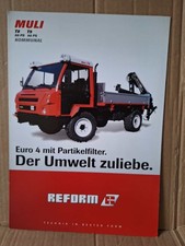 Reform Muli T8 T9  Prospekt Traktor Schlepper