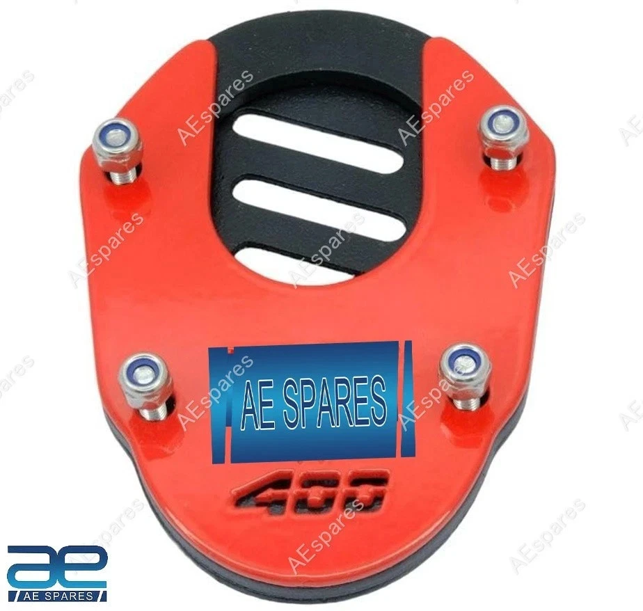 Side Stand Extender Stand Pad Holder Red Compatible With Triumph Speed 400 view 5