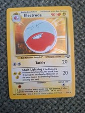Electrode Pokémon Card 2/64 Holo Rare Unlimited Edition Jungle