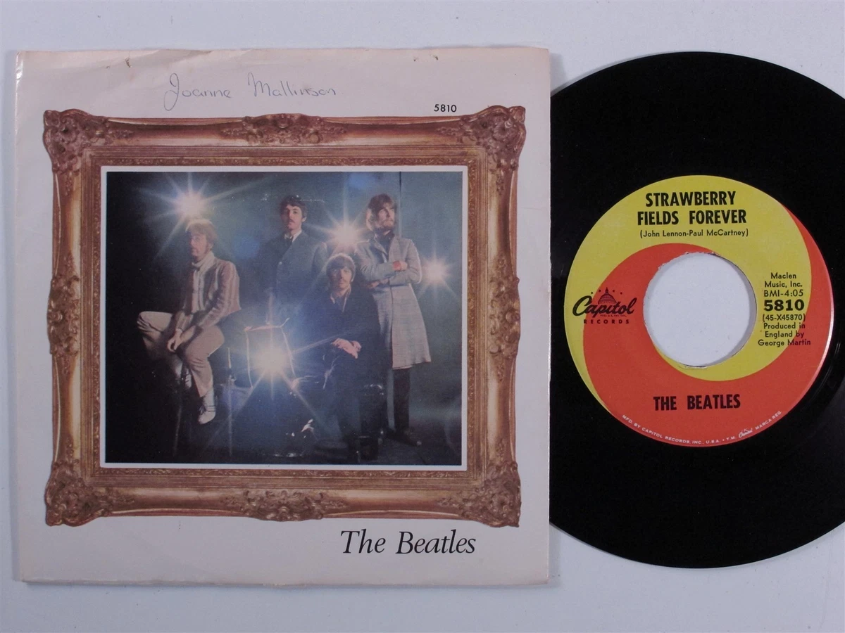 Beatles Strawberry Fields Indiana Vinyl Records for sale - eBay