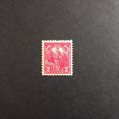 VEREINIGTE STAATEN 1927 / JAHRGANG SCHLACHT VON BENNINGTON UND VERMONT, UNVERSEHRT POSTFRISCH **