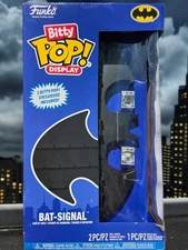 Funko Bitty POP! Batman Signal Display with Batman #19 and Joker #36 -NEW**