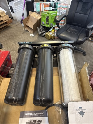 #ad #ad Pro Aqua Elite Series 3 Gen1 Stage Whole House Water Filtration System PRO 100 E $269.99