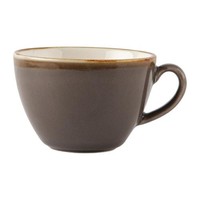 Olympia Kiln Cappuccinotassen Rauch | 34Cl | Porzellan | 12 Tassen