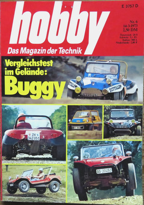Hobby 06/73 Vergleichstest Buggies: Maplex-Buggy; Beach-Buggy; Apal-Buggy C; Buf