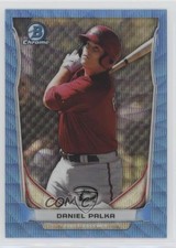 2014 Bowman Chrome Prospects Blue Wave Refractor Daniel Palka #BCP38 1s3