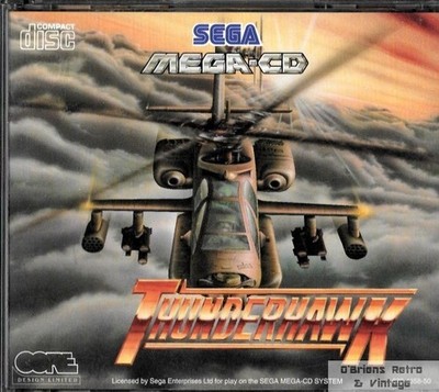 Thunderhawk (SEGA Mega CD)   Complete w/ Manual + Novastorm Demo - USA