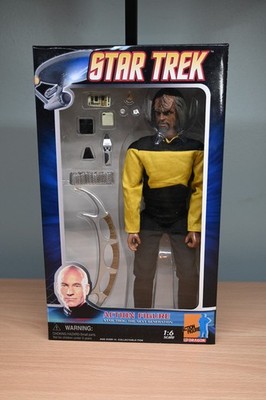 2010 Dragon Models Star Trek The Next Generation Worf 1:6 Scale Action Figure