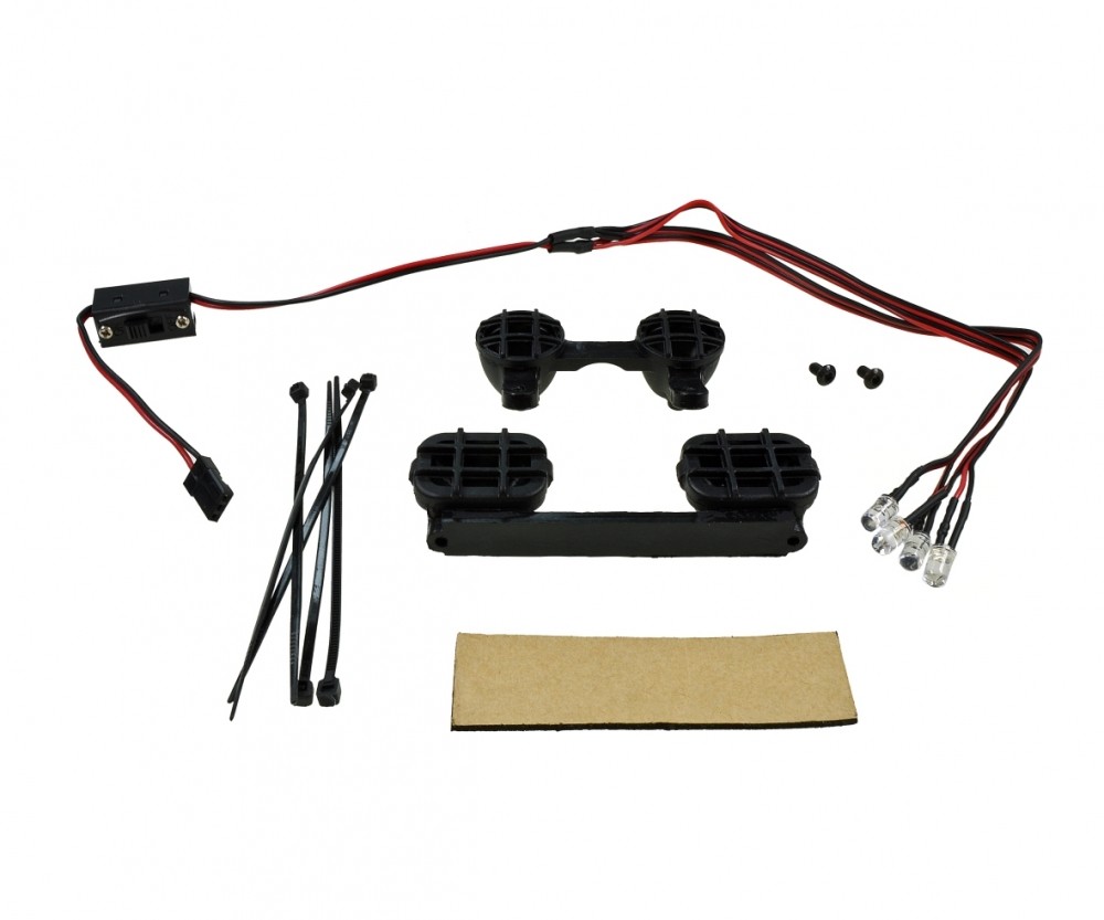 Carson 500906235 - LED Light Set for Tamiya DT03/TT02B - New