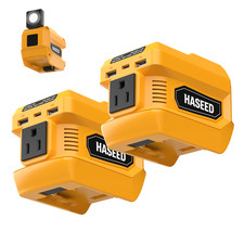 200W Power Inverter for Dewalt 20V Battery DC 20V to AC 110V Portable Camping