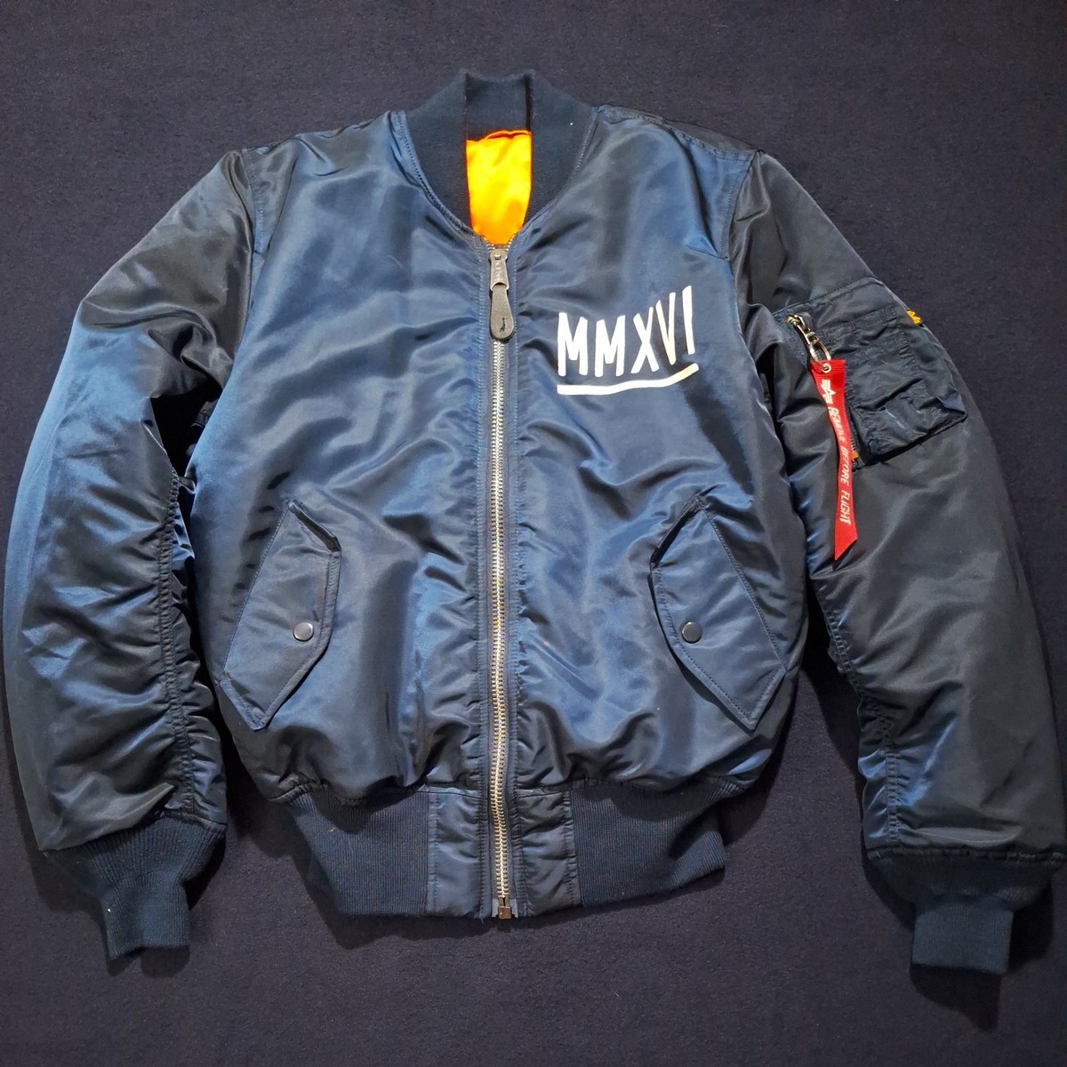 Alpha Industries MA-1 CHANCE THE RAPPER Padded hiphop Bomber