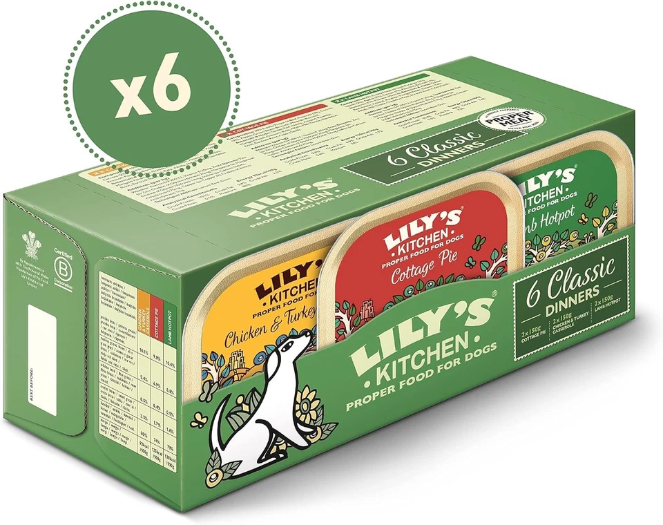 Lily's Kitchen Nass Hundefutter für ausgewachsene Hunde, 6 x 150g - Bild 2 von 4
