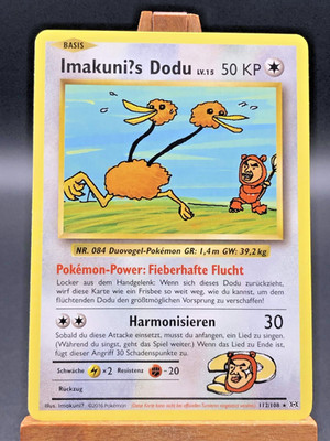 Pokémon XY Evolution Imakuni?s Dodu Secret Rare Deutsch German 112/108 NM-M