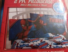 2011 Marvel Spider-man Standard Pillowcases 2 PK.  1 Pair NEW NIP