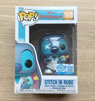 Funko Pop Disney Lilo & Stitch - Stitch In Robe #1608 + Free Protector
