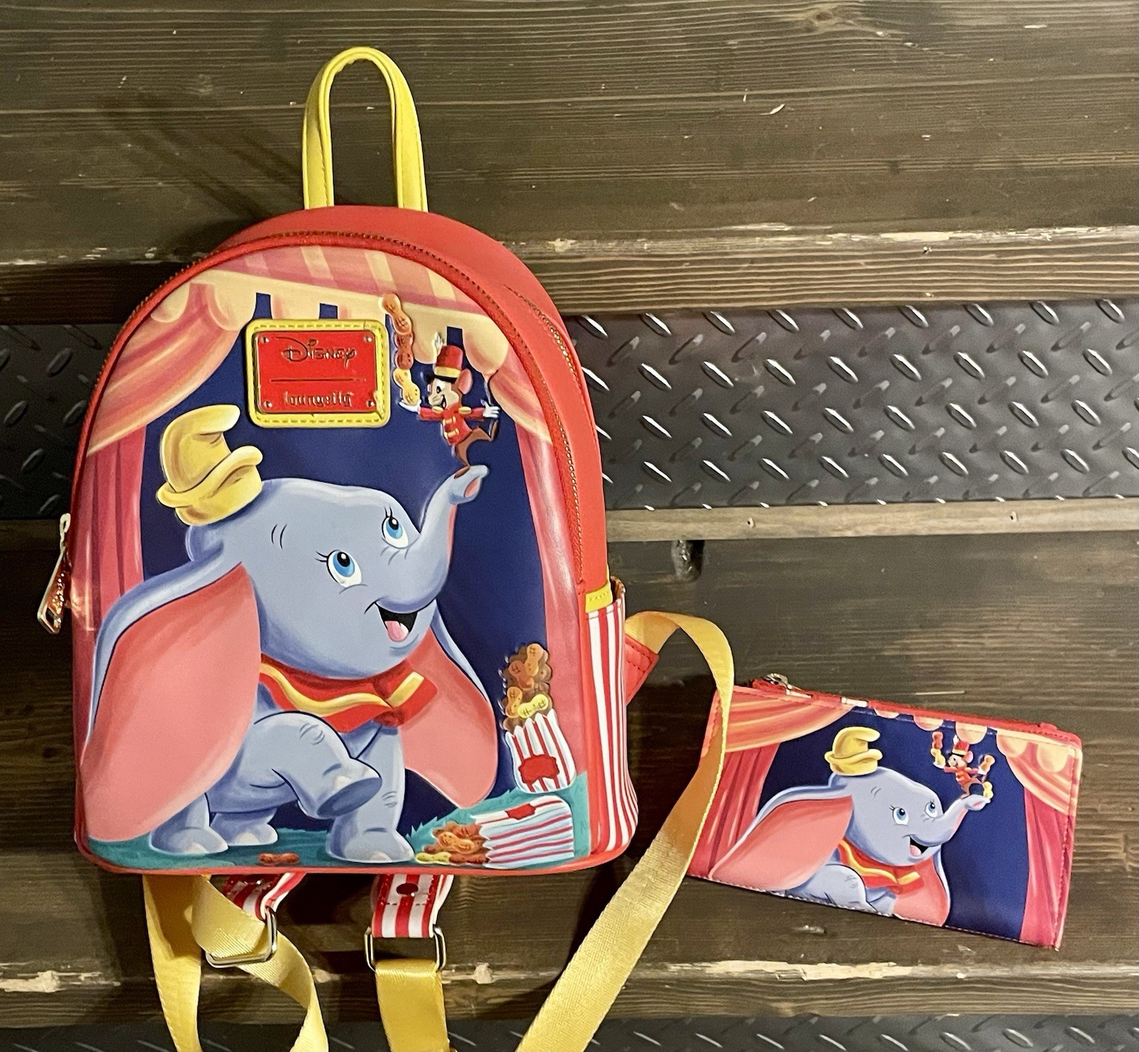 loungefly mini backpack Dumbo Matching Wallet - image 1