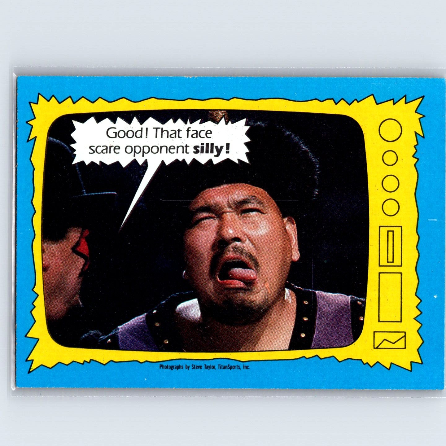 1987 Topps WWF Killer Khan #75
