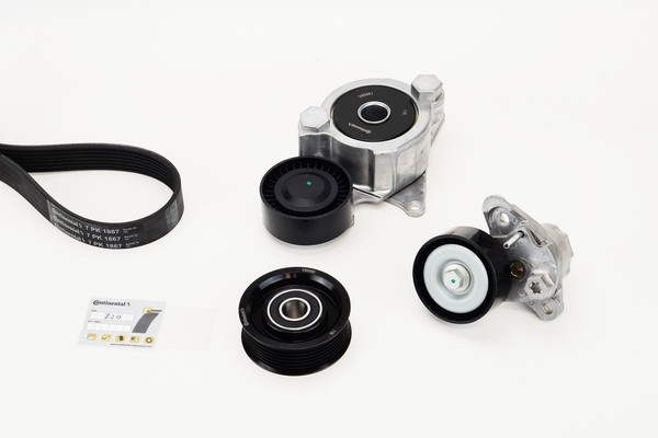 Continental Ctam Keilrippenriemensatz 7PK1867K1 FüR Lexus Toyota-image