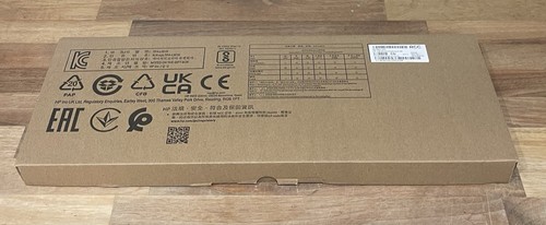 HP 125 Wired Keyboard UK Layout Standard Black Durable Design - Picture 3 of 3