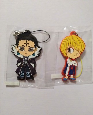 HUNTER×HUNTER F Prize Rubber Strap Kuroro & Kurapika MIB Phantom